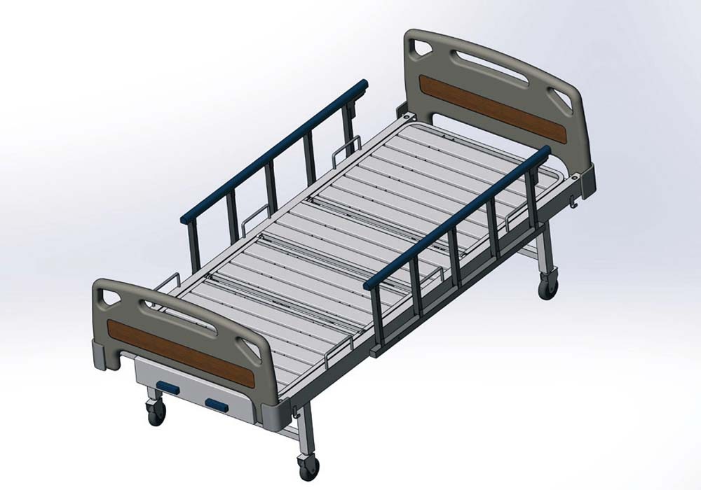 Кровать медицинская функциональная МК - 01